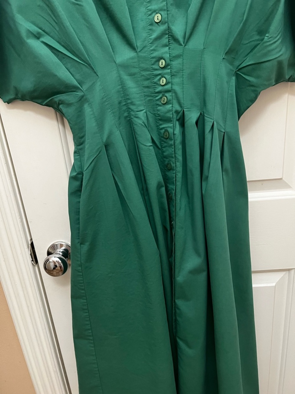 Tobie Shirt Dress by Exquise with Cinched Waist - Picture 3 of 16